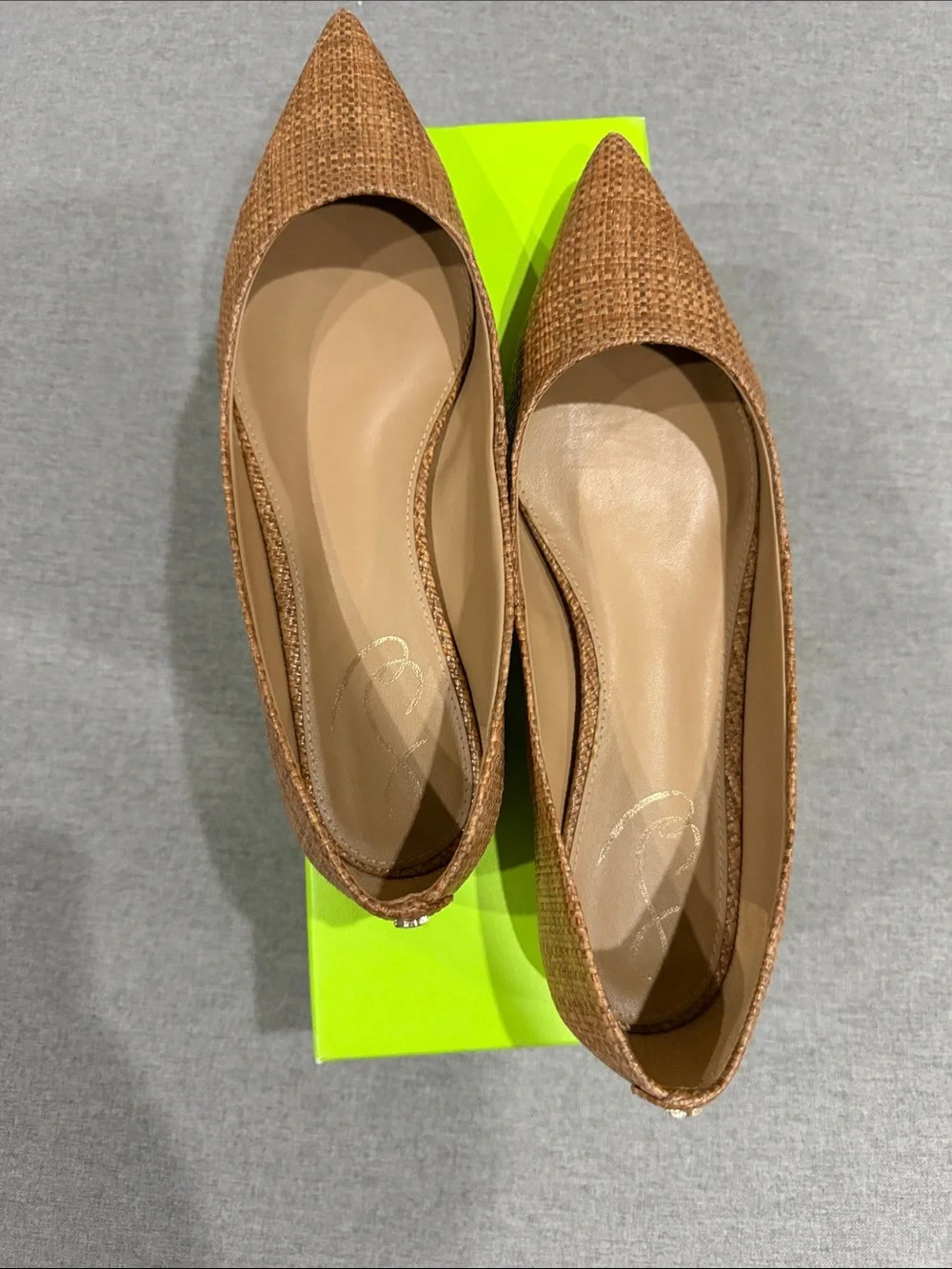 Sam Edelman woven pointed